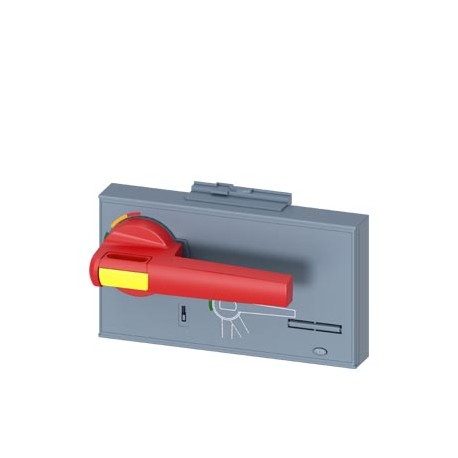 3VW9727-0EK15 SIEMENS front mounted rotary operator, emergency-off accessory for circuit breaker 3VA27 (hand..