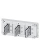 3WA9111-1AK53 SIEMENS Rear wall for cradle (guide frame), with vertical connections, Frame Size 2, 3-pole, f..