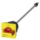 3LD9343-3CA SIEMENS commande rotative débrayable de porte, manette de commande rouge/jaune, déverrouillable ..