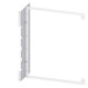 8PQ5000-5BA76 SIEMENS basic module separation at rear, 3VA27 (1600 A), withdrawable, H: 250 mm W: 800 mm