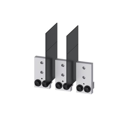 3VA9603-0QB02 SIEMENS bus connector extended front mounted 3 units short accessory for: 3VA15 3VA25
