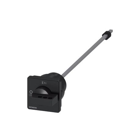 3LD9343-2CA SIEMENS commande rotative débrayable de porte, manette de commande noire, déverrouillable avec u..
