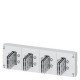 3WA9111-1AL53 SIEMENS Rear wall for cradle (guide frame), with vertical connections, Frame Size 2, 4-pole, f..
