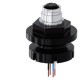 3SU1900-0JM10-0AA0 SIEMENS adapter M12 socket, 4-pole, for M20/M25 cable entry, for plastic/metal enclosure