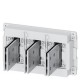 3WA9111-1AK40 SIEMENS Rear wall for cradle (guide frame), with vertical connections, Frame Size 1, 3-pole, f..