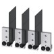 3VA9604-0QB02 SIEMENS bus connector extended front mounted 4 units short accessory for: 3VA15 3VA25
