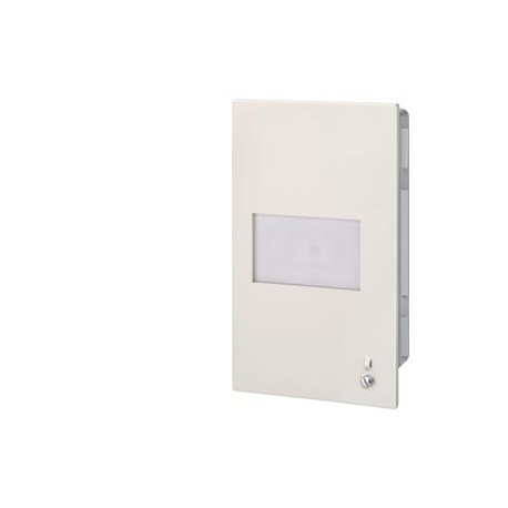 5SW3007 SIEMENS Wall box, gray IP40, for flush mounting for built-in devices 4, 5 MW max. wide
