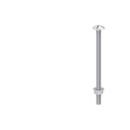 3VA9874-0SS10 SIEMENS mounting screw kit comprises 4 screws and nuts, metric thread M6 x 100 mm accessory fo..