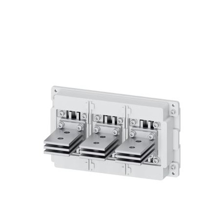 3WA9111-1AM41 SIEMENS Rear Wall for cradle (guide frame), with T-Connectors (horizontal), Frame Size 1, 3-po..
