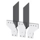 3VA9603-0QC01 SIEMENS bus connectors broadened front mounted, 3 units accessory for: plug-in unit 3VA9603-0K..