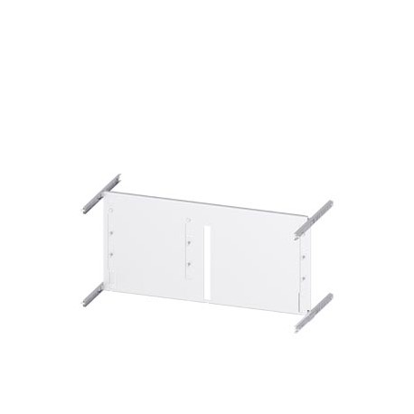 8PQ6001-5BA72 SIEMENS mounting plate 3VA12 (250 A), 3 or 4-pole, 8US setup, RCD: without, RCD: without, H: 3..