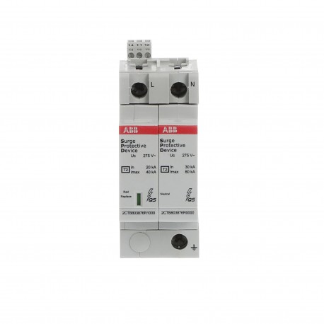 2CTB803972R0500 ABB OVR T2 1N 40-275 P TS QS