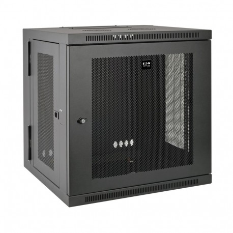SRW10US EATON ELECTRIC SmartRack 10U Low-Profile Switch-Depth Wall Mount, Small Rack Enclosure, Hinged Back