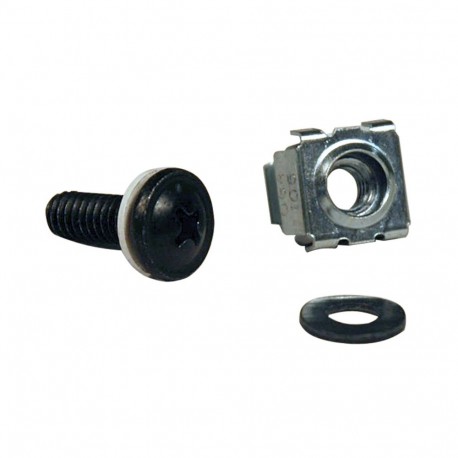 SRCAGENUT5MM EATON ELECTRIC SmartRack Vierkantloch-Hardware-Kit mit 50 M5 Schrauben und Unterlegscheiben