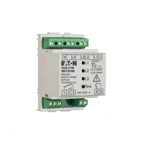 3-PM Modul mit Test-Taster 40071361660 EATON ELECTRIC 15 h Modul mit Test-Taster