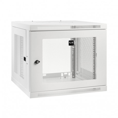 SRW9UDPW EATON ELECTRIC SmartRack 9U Low-Profile Switch-Depth-Plus Wall-Mount Mini Rack Enclosure, White
