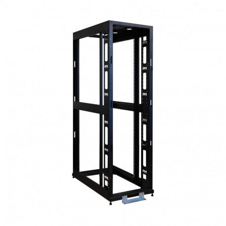 SR42UBEXPND EATON ELECTRIC 42U Standard-Depth 4-Post Premium Open Frame Rack No Doors or Side Panels