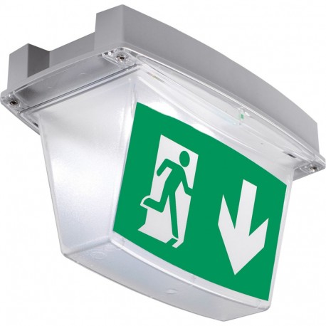 IP65LEDEX3HIS EATON ELECTRIC i-P65, double side exit sign, 3h, self-Test