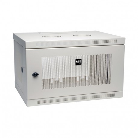 SRW6UW EATON ELECTRIC SmartRack 6U Low-Profile Switch-Depth Wall-Mount Mini Rack Enclosure, White