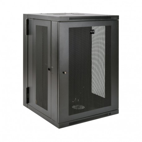 SRW18USDP EATON ELECTRIC SmartRack 18U UPS-Depth Wall-Mount Half-Height Rack Enclosure, Hinged Back