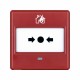 MBG813 EATON ELECTRIC Surface addressable Call Point to operate with Cooper CF3000 analogue addressable fire..