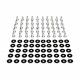 SRSCREWS EATON ELECTRIC SmartRack Threaded Hole Hardware Kit 50 each 14-24 screws