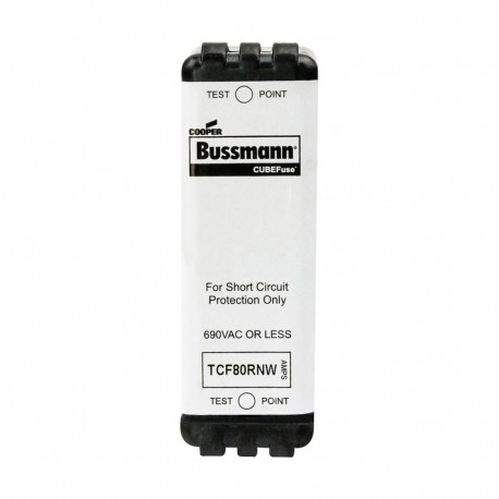 CUBEFUSE, TCFRNW 80A NON-IND TCF80RNW EATON ELECTRIC Vento CUBEFuse 80A