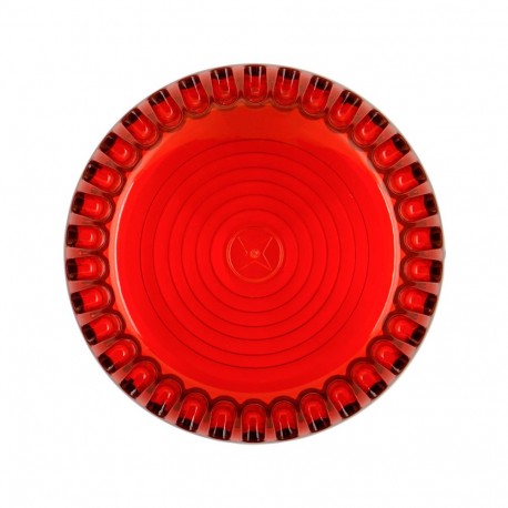 SOLEX LENS RED 590200FULL-0300 EATON ELECTRIC SOLEX-LINSE ROT