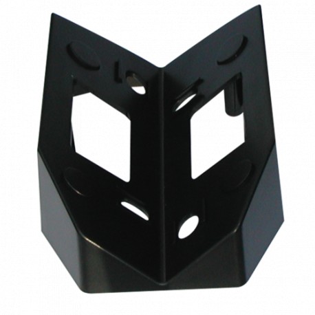 91325 LUXOMAT Presa LUXOMAT ALC-speciale per cornermounting, il nero