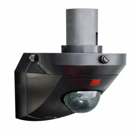 91352 LUXOMAT ALC-B-360 DECO SLU con detector de movimiento y luz LED decorativa negro