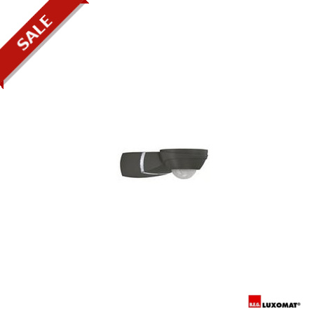 91725 LUXOMAT SLS AL20-280 / BM-LED, nero con rilevatore di movimento e di luce Deco