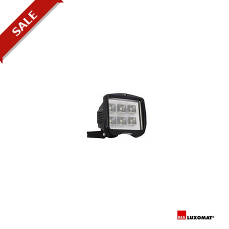 91826 LUXOMAT FL-LED-6-noir