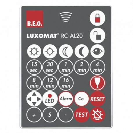 92033 LUXOMAT Luxomat RC-AL20 Fernbedienung