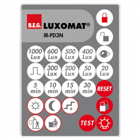 92105 LUXOMAT Telecomando IR-PD3N