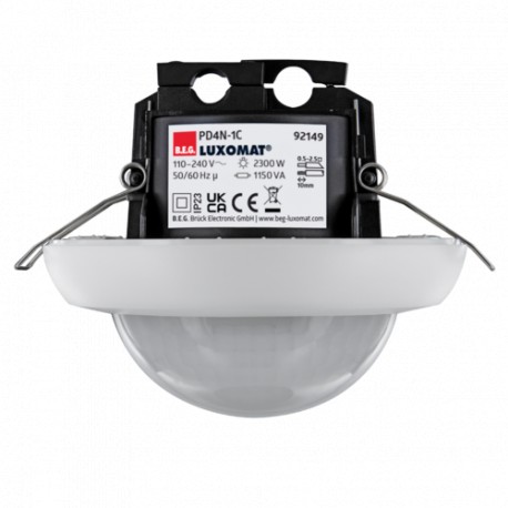 92149 LUXOMAT PD4N-1C-DE-weiß
BEG Luxomat Decken-Bewegungsmelder