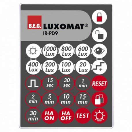 92201 LUXOMAT Telecomando IR-PD9