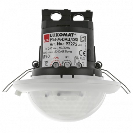 92275 LUXOMAT Rilevatore di occupazione PD4 / DIM / DALI / DSI / FC 230V