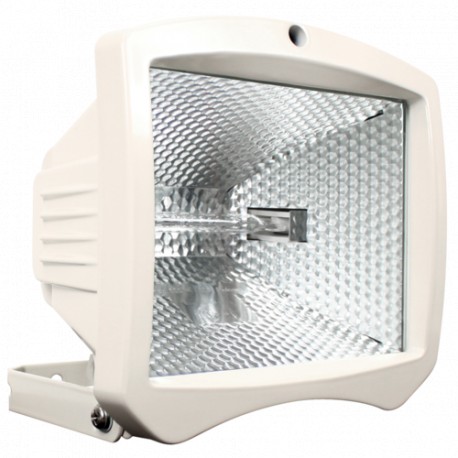 92351 LUXOMAT SAFETYLUX Projecteur halogène 500 W blanc