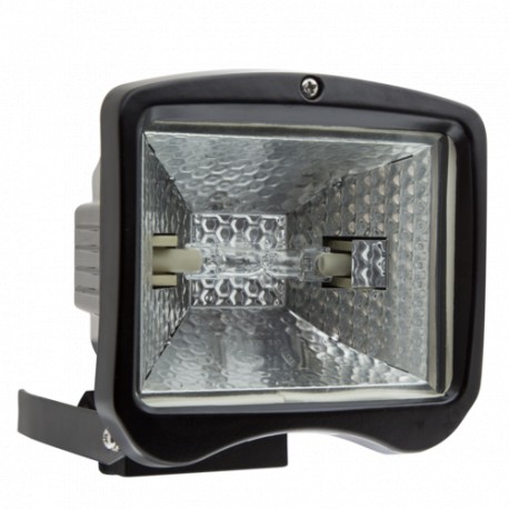 92353 LUXOMAT Proiettore 150W, nero, per lampade alogene
