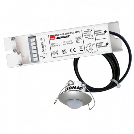 92913 LUXOMAT PD9-M-SDB-FP, argent