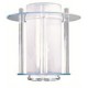 94108 LUXOMAT Globe TypeHambourg, transparent/graphit 
pour Pied Support AL2, ALC