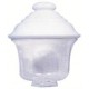 94111 LUXOMAT Sistema Globe Tipo Parigi trasparente / bianco