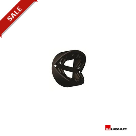 97024 LUXOMAT Socle d'angle pour RC-plus next, noir