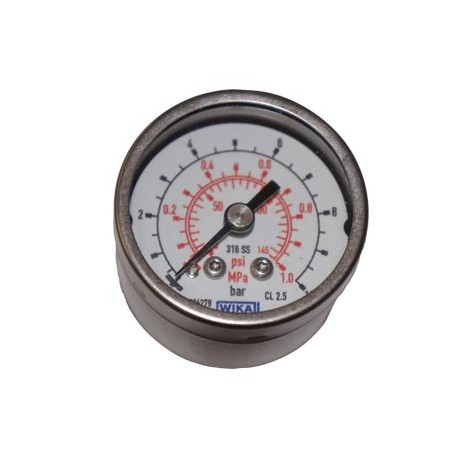 A5E32527735 SIEMENS Manometer, Edelstahl (3 Stück)