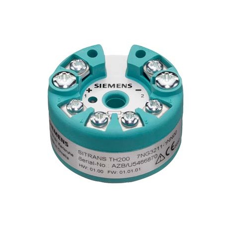 7NG3211-1NN00 SIEMENS Temperature transmitter SITRANS TH200 for installation in connection head, type B (DIN..