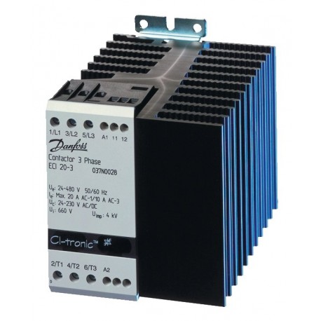 ECI 20-3 037N0034 DANFOSS CONTROLES INDUSTRIALES ECI 20-3 Contattori elettronici M/8