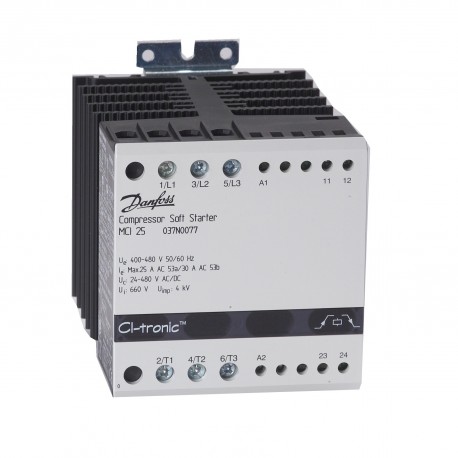 MCI 25C 037N0077 DANFOSS CONTROLES INDUSTRIALES MCI 25C Elektronische Softstarter M/8