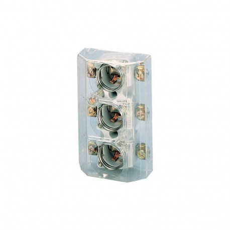 S33/C 081460 EATON ELECTRIC Zoccolo portafusibile, 63A, 690 V, DIII/E33, anello calibrato