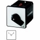T5B-3-8222/E 092378 Y7-92378 EATON ELECTRIC Interruptor Conmutador 6 polos 63 A Placa indicadora: 1-2 90 ° M..