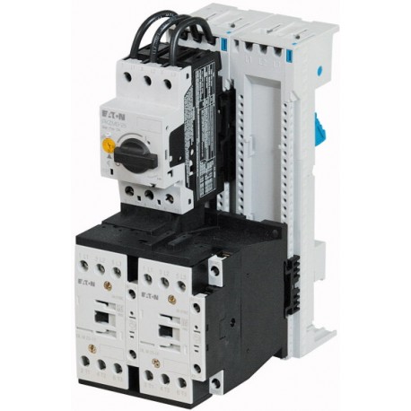 MSC-R-10-M17(24VDC)/BBA 103008 XTSR010B018CTDNL-A EATON ELECTRIC Démarreur-inverseur, 3p, 4.0kW/400V/AC3, 10..
